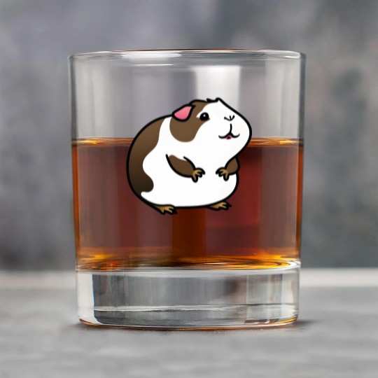 Simply cute guinea pig Rock Glasses