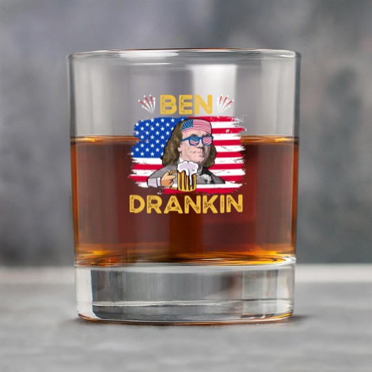 Ben Drankin US President Independence Day Rock Glasses