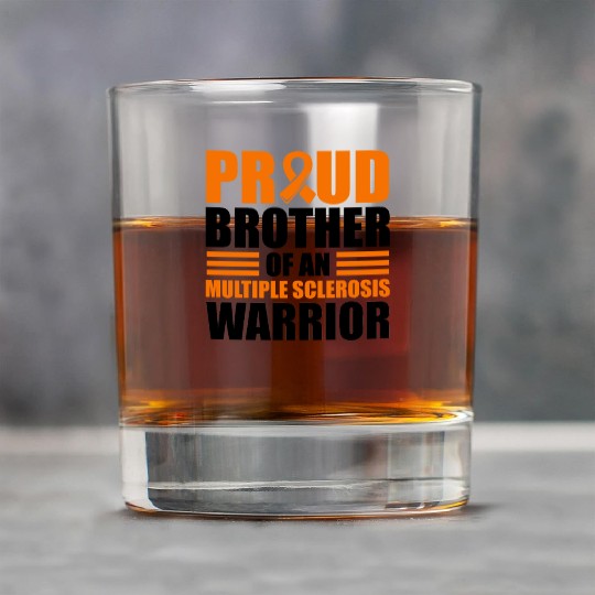 Proud Brother Of An Multiple Sclerosis Awareness Rock Glasses