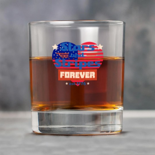 4th of july, independence day, america, fourth of Rock Glasses