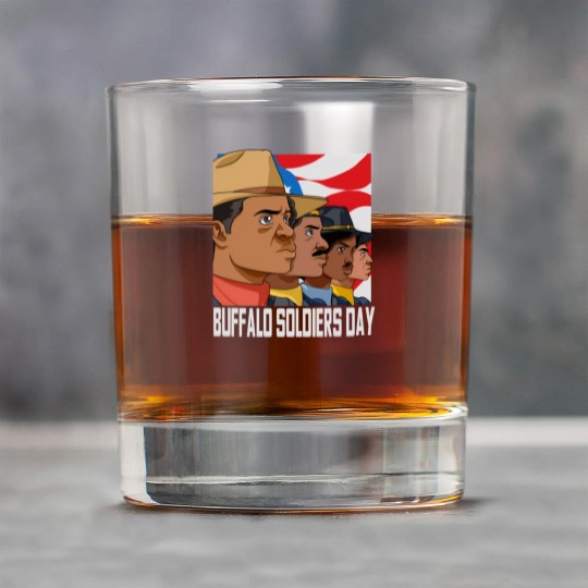 National Buffalo Soldiers Day July 28Th Patriotic Rock Glasses