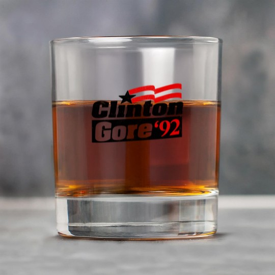 Clinton Gore '92 Bill Clinton President Rock Glasses