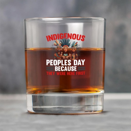 Aboriginal Indians Indigenous Native American Day Rock Glasses