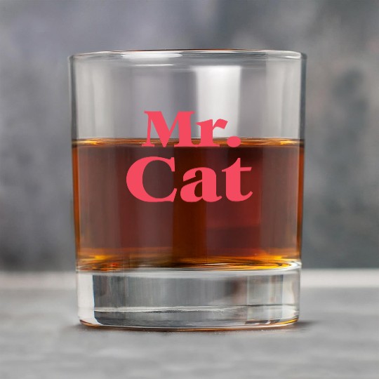 Cat Lover Mr Cat Rock Glasses