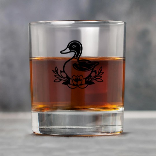 Duck Bird Nature Pond Rock Glasses