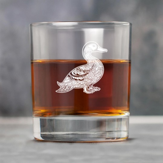 Duck Bird Nature Pond Rock Glasses