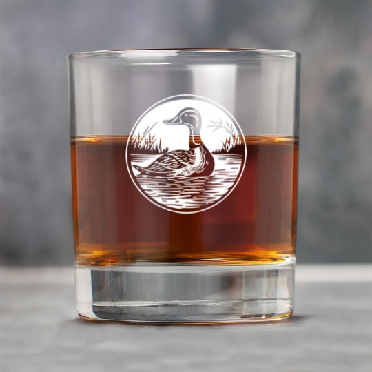 Duck Bird Nature Pond Rock Glasses