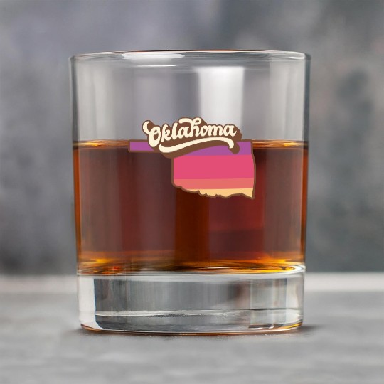 Oklahoma Retro USA Rock Glasses