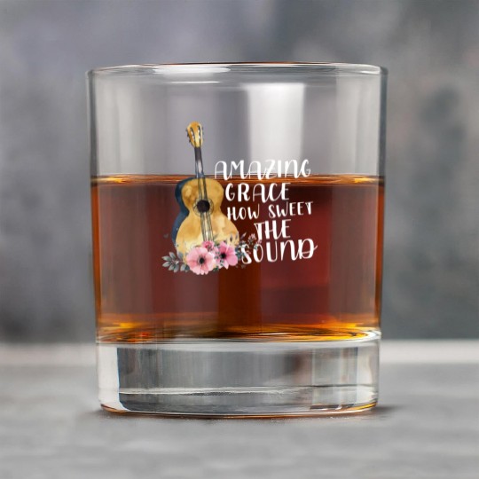 Amazing Grace How Sweet The Sound Rock Glasses