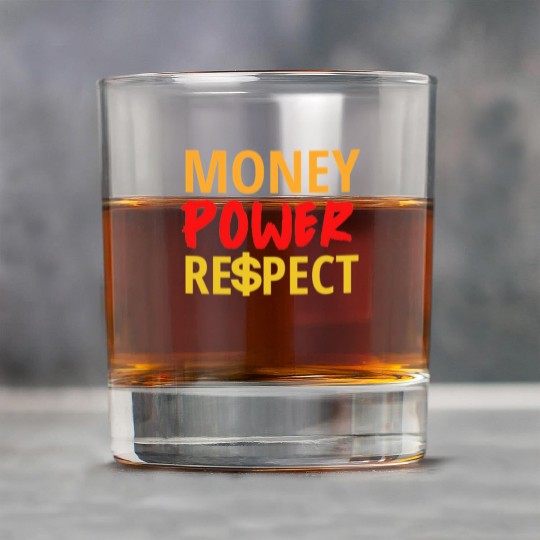 Money Power Respect Rock Glasses