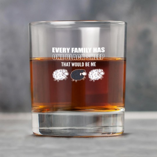 Family Black Sheep Shepherd Rock Glasses