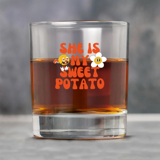 she is my sweet potato Rock Glasses