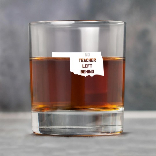 Oklahoma No Teacher Left Behind Protest Rock Glasses
