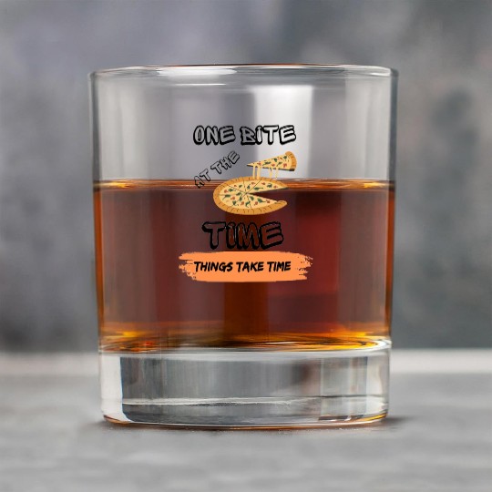 One bite at the time. Rock Glasses