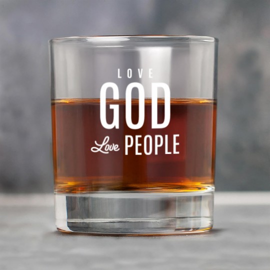Spread Love, Embrace Faith - Love God Love People Rock Glasses