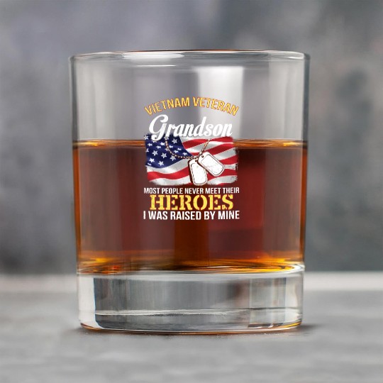 Vietnam Veteran Grandson People Never Meet Heroes Rock Glasses