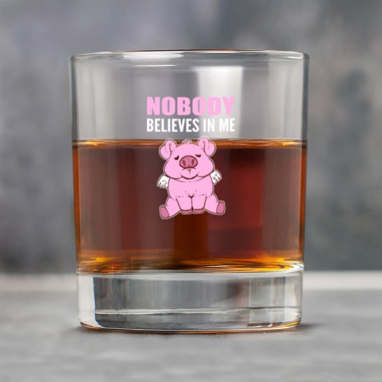 Nobody Believes Hopeful Person Gift Rock Glasses