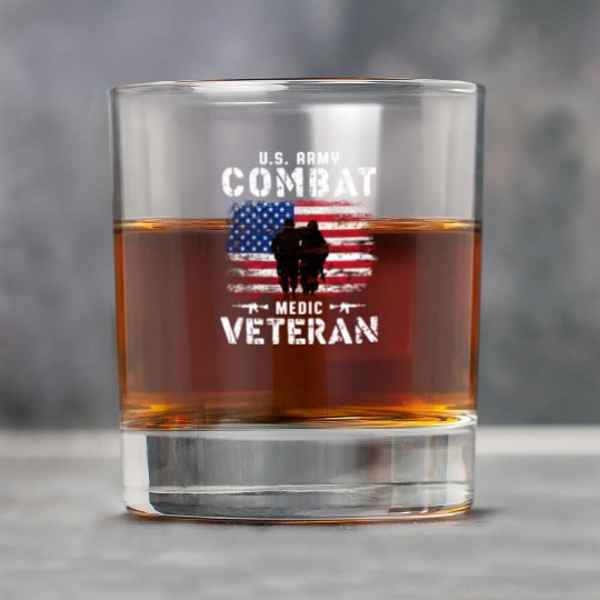 US Army Combat Medic Veteran Rock Glasses