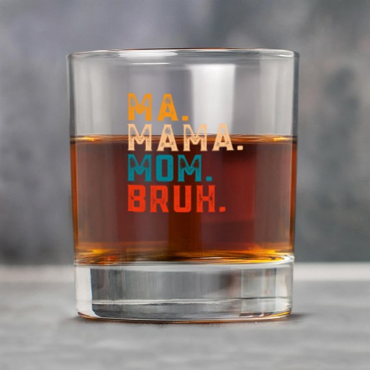 Mama Mommy Mom Bruh Rock Glasses Women Mama Tanks.