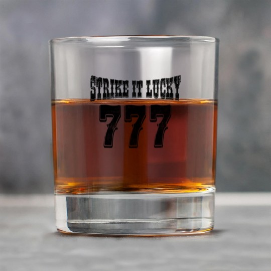Strike It Lucky Lucky Numbers Lucky Game Day For Rock Glasses