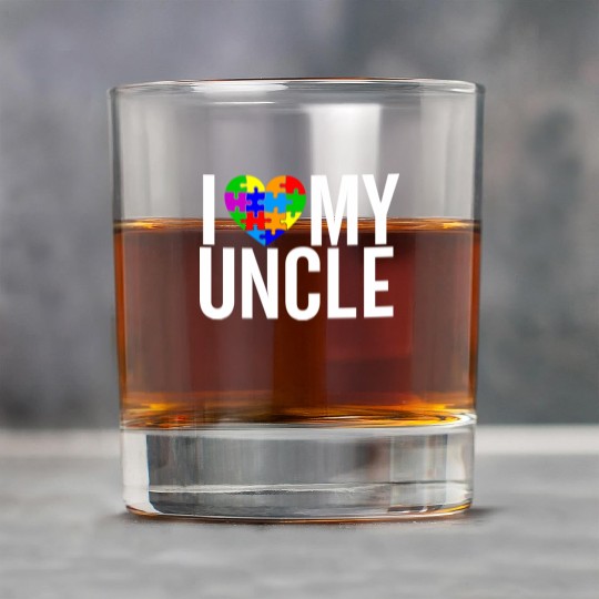 I Love my Uncle Rock Glasses