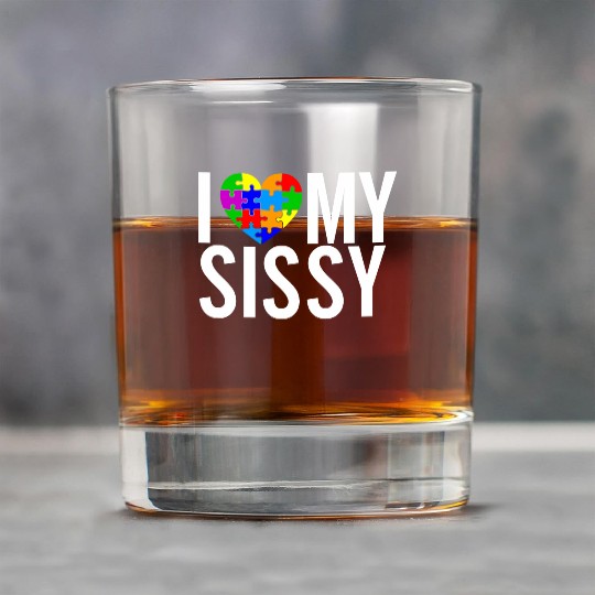 I Love My Sissy Rock Glasses