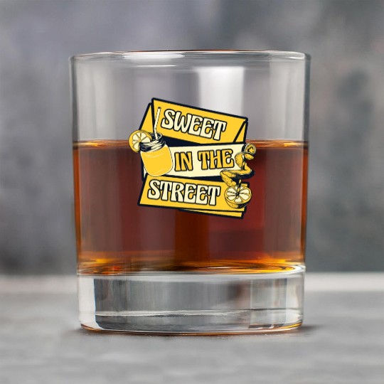 Sweet In The Street Lemon Juice Business Lemonade Rock Glasses
