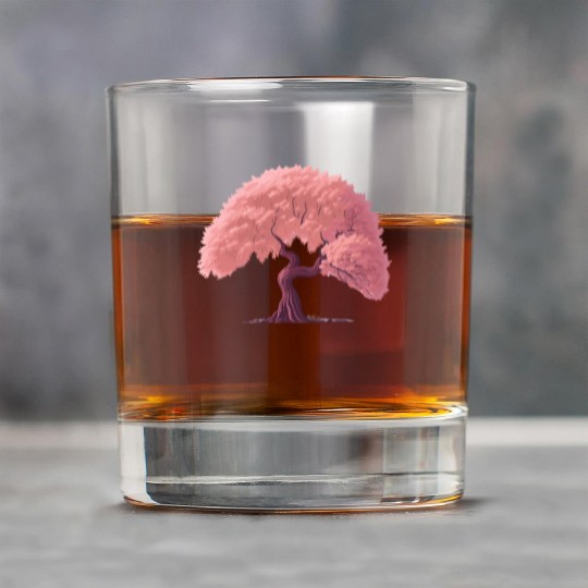 Sakura tree Rock Glasses