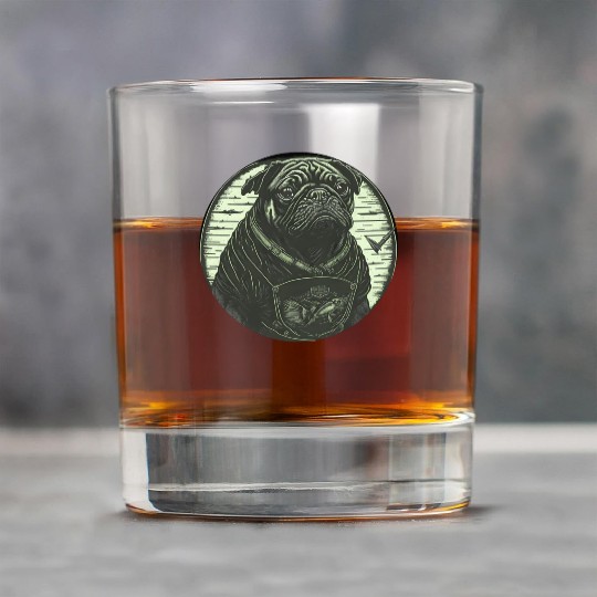 Tough Pug Circle Rock Glasses