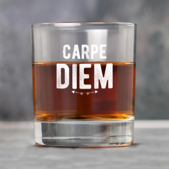 Carpe diem - Seize the Day Rock Glasses