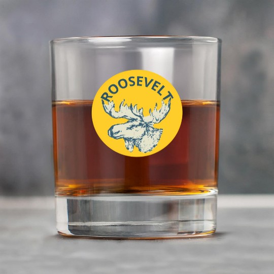 Teddy Roosevelt Bull Moose Py Rock Glasses