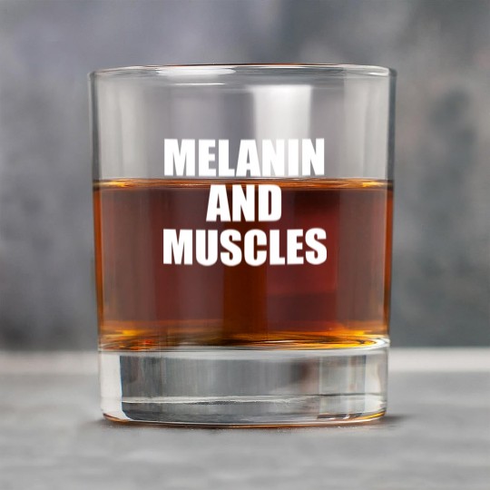 Melanin And Muscles Black Is Beautiful Workout Gym Rock Glasses