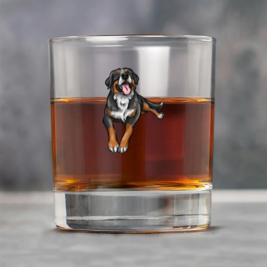 Cute Bernese Mountain Dog Rock Glasses