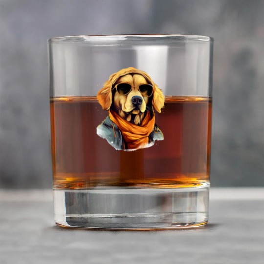 Golden Retriever in the Streets | Dog Lovers Rock Glasses