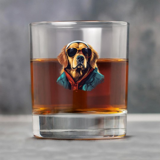 Golden Retriever in the Streets | Dog Lovers Rock Glasses