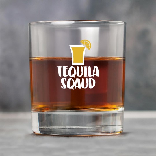 Tequila Sqaud Rock Glasses