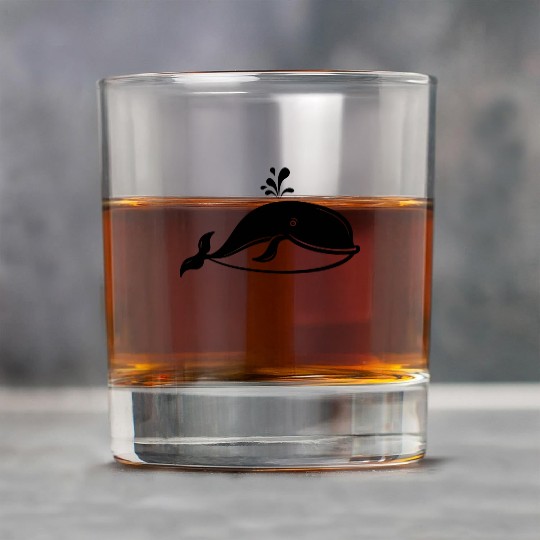 Whale Ocean Marine Rock Glasses