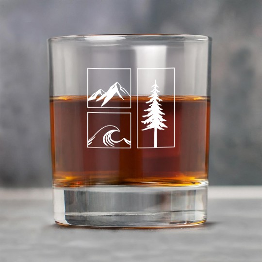 Collected Nature White Version Rock Glasses