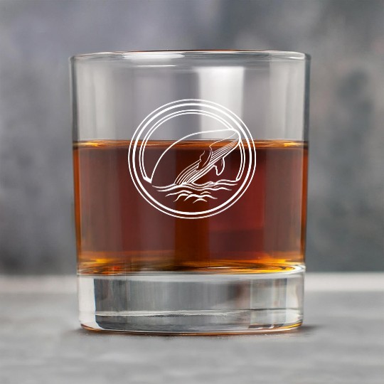 Whale Ocean Marine Rock Glasses