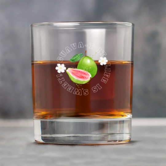 Guava T It Life Is Sweet Rock Glasses