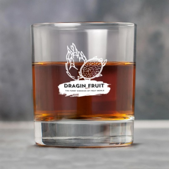 Dragon Fruit The Funny Sidekick Of Fruit World Rock Glasses