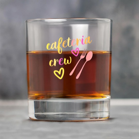 Cafeteria Crew Lunch Lady Retro Vintage School Rock Glasses