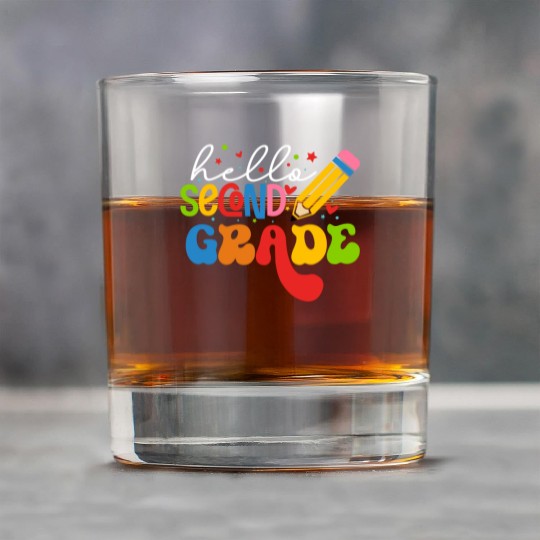 Back To School Clothes - Hello Second Grade Rock Glasses