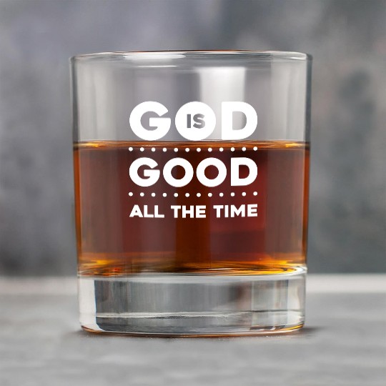 God Is Good Love Jesus Christian Christmas Rock Glasses