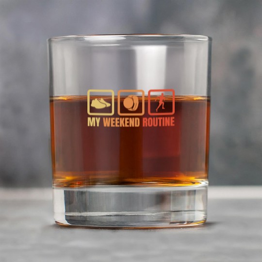 Runner Weekend Routine Rock Glasses