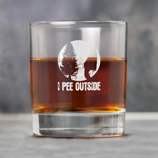 Campings For I Pee Outside Inappropriate Rock Glasses