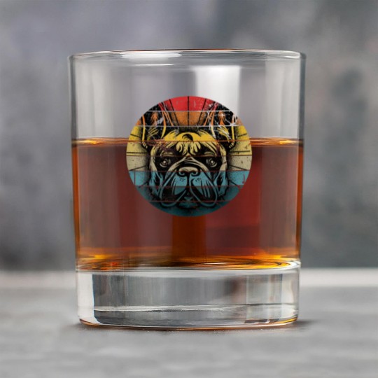 French Bulldog Gift Frenchie Dog Lover Dogfather Rock Glasses