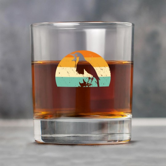 Bird Chirp Art Budgie Sparrow Canary Hummingbird Rock Glasses