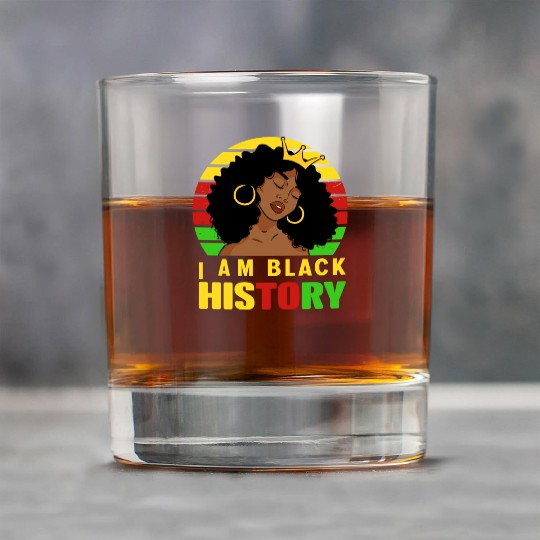 I Am Black History Month African American For Rock Glasses