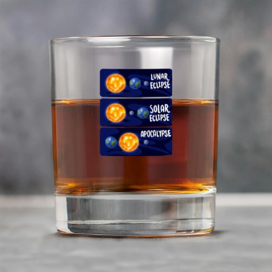 Lunar Eclipse Solar Apocalypse Astrology Science Rock Glasses